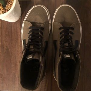 VANS Army Green High Top Sneakers